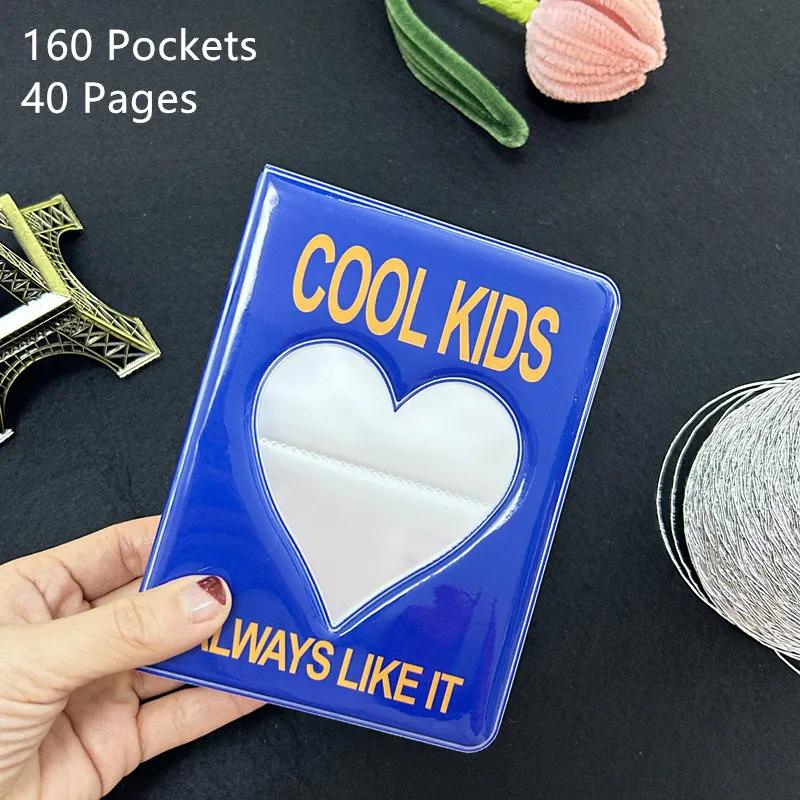 3 inch 64/160 Pockets Mini Photo Album Cartoon Album Photo Holder Book Collect Kpop Album De Fotos Kpop Photocard Binder