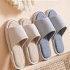 Tzrcyc Indoor Room House Guest and Room Couple Office Set of 4 Slippers, Open-Front, Non-Slip, Washable, Cute, Shoes, Slippers, Slippers, Women's