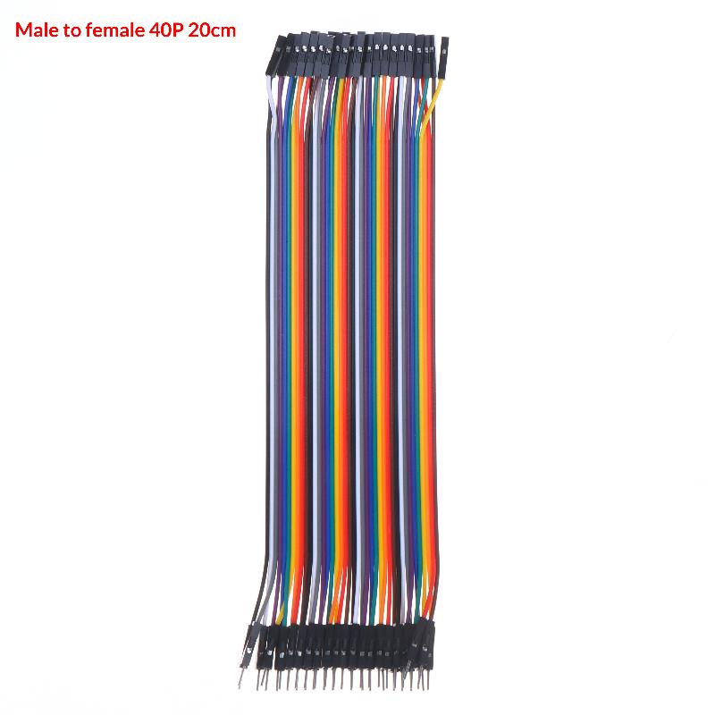 Insulated Multicolored Jumper Wires 15CM 20CM Male To Male Female To Female Male To Female for DIY Electronic Circuit Breadboard Use