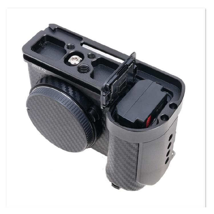 L Hand Grip Camera Base Plate Quick Release Support Quick Installation System Tripod Mount Attachment for ZV-E10II Camera