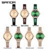 Sanda Women's Retro Roman Numeral Quartz Watch - Fashionable, Simple, and Waterproof