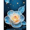 DIY Bud of A Flower Pearl Diamond Art Painting Kits for Adults and Beginners,fine View Sparkling Painting Craft Home Wall Decor Handmade Gift