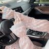 Fashion Breathable Sun Sleeves Long Sun Protection Driving Gloves Loose Fit Anti-UV Floral Lace Gloves