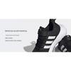 Adidas FortaRun 2.0 EL K Black White Kids Sneakers Core-Black Cloud-White IG5387