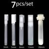 7Pcs Round Tilted Flat Head Liquid Graffiti Pen Liquid Paint Marker Pens  Stationery Use