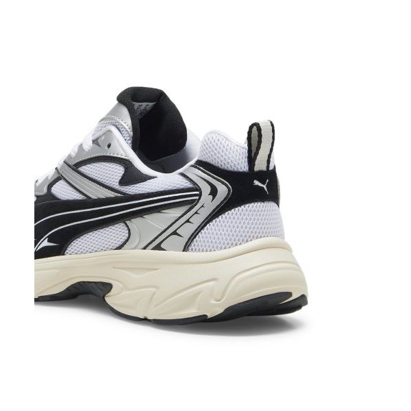 Puma Morphic Retro Beyaz Siyah Unisex Spor Ayakkabılar 395920-02