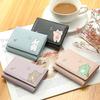 Women Short Cute Small Wallet with Hasp ID Bank Card Holder for Student Girl Bag Coin Purse Ladies Wallets Cartoon Bag Pink