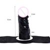 Dildo Sexy Oberschenkelgurte Masturbation Simulation Penis Weiblicher Oberschenkel Gebunden SM Sexprodukte für Erwachsene Verstellbarer Gurt Gefälschter Penis