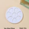 Cartoon Flower Round Plate Handmade Resin Accessories for DIY Crafts and Jewelry