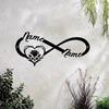 Custom Infinity Rose Metal Sign: Personalized Couple Name Wall Art, Perfect Engagement Gift. Wall Sculptures