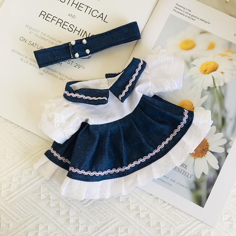 Medium 30cm Handmade Doll Clothes for Jointed Bear - S Size Belle Lulu Outfit Gift for Girls