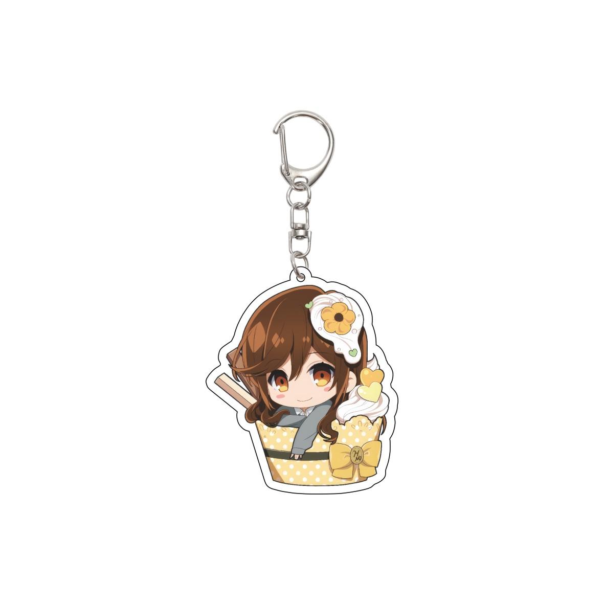 

55MM Anime Hori san to Miyamura kun Keychain Hori Kyōko/Miyamura Izumi Key Chain Acrylic Model Plate Christmas Gifts 55mm