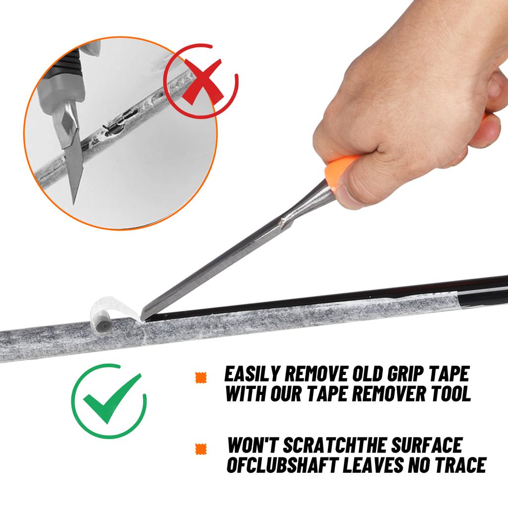 1Pc Golf Grip Tape Removal Tool Golf Grip Replacement Repair Kit Tape Stripper Remover for
