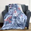 1Pc Elsa'S Winter Fantasy Blanket For Couch Bed Plush Cozy Fuzzy Blanket Super Soft Warm Blankets For Fall And Winter 091871