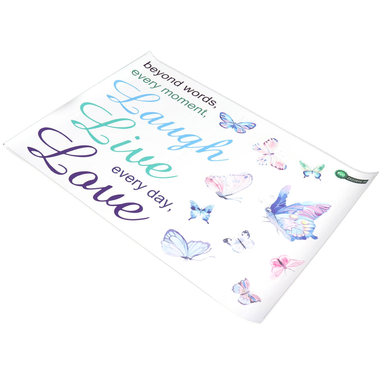 

SelfAdhesive Wall Sticker PVC Wall Decal for Living Room Bedroom Study Restaurant