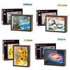 Creative 3D Micro Van Gogh Painting Frame Building Blocks Set Craft Kit Ornament Christmas Gift Adults Kids Exquisite Box