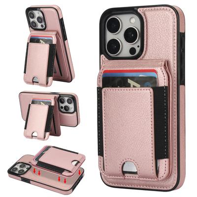 2-in-1 Detachable Card Leather Case for iPhone 16 Pro Max 17 Air 16 Pro 15 Plus 14 13 12 Wireless Charging Magnetic Wallet Cover