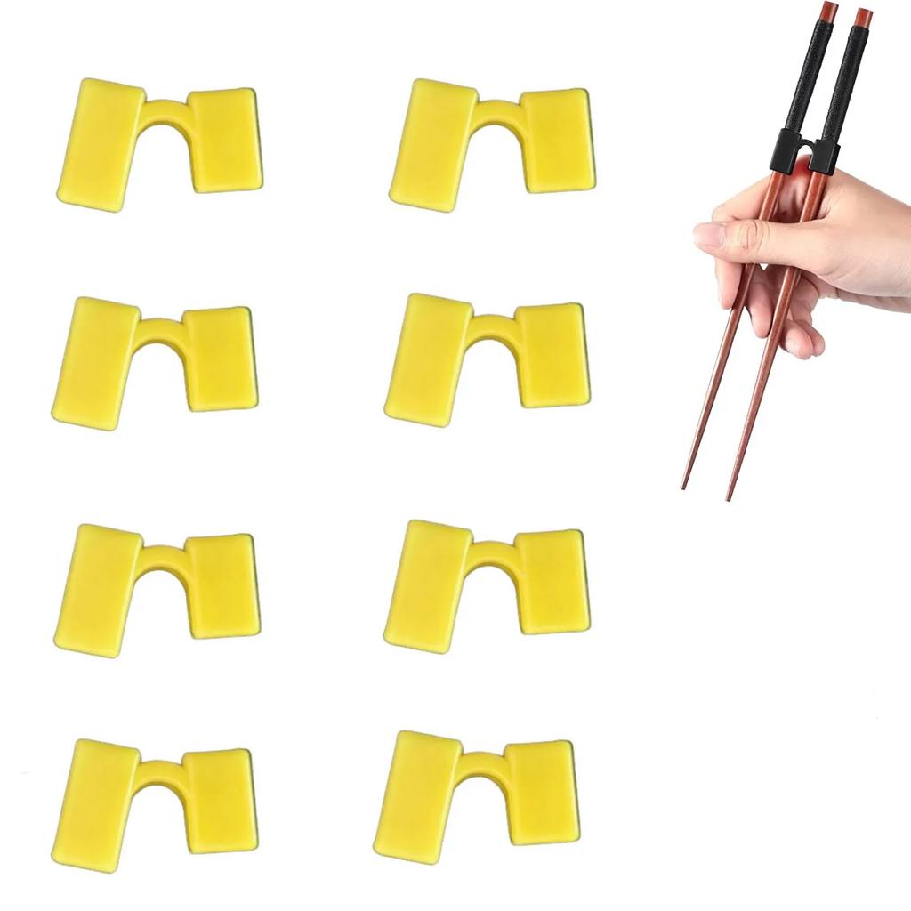 5/8PCS Aide-baguettes Réutilisable Entraînement Entraîneur de Baguettes Chinoises Support pour Adultes Débutants Entraîneurs ou Apprenants