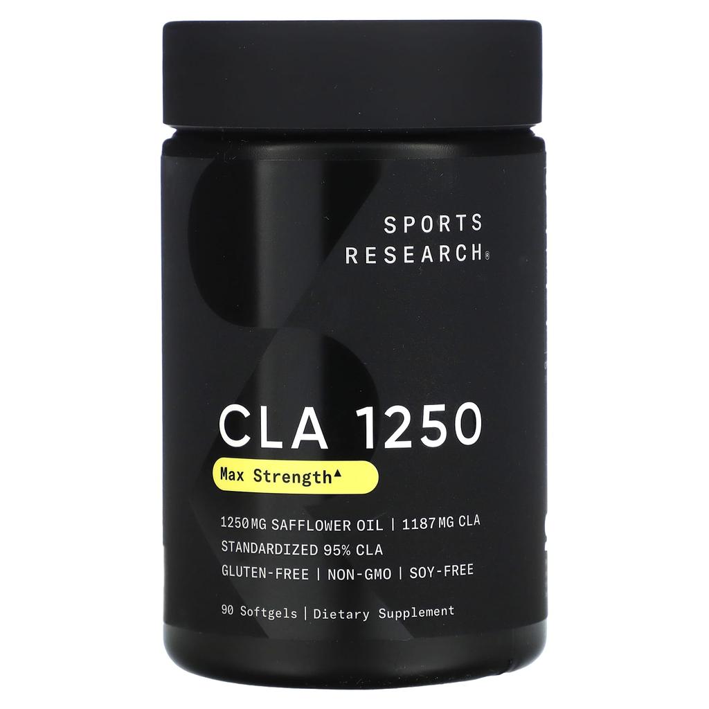 Cla 1250, Maximum Potency, 1,250Mg, 90 Softgels