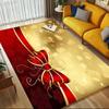 Nœud en ruban Tapis de chaise en velours cristal Tapis de sol - Antidérapant, Tapis de sol, Tapis pour chaise de bureau, Décoration de chambre à coucher. Cadeau de Noël - 1106002