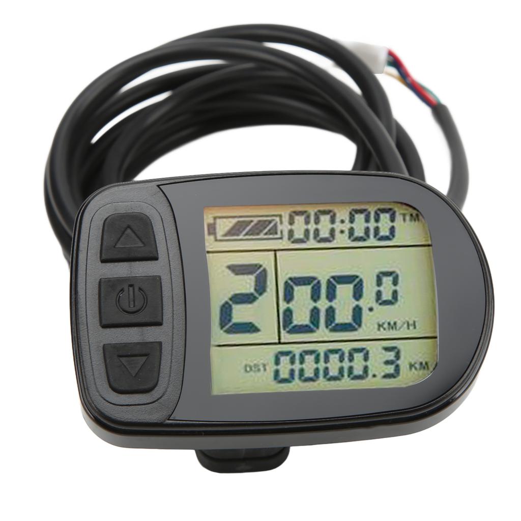 KT LCD3 Display 72V ABS Electric Bicycle Display with SM Connector for KT Controller