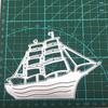 Sailing Ship Cutting Dies Ship Embossing Die Cuts Stencil for Scrapbooking Christmas Card Making DIY Photo Album