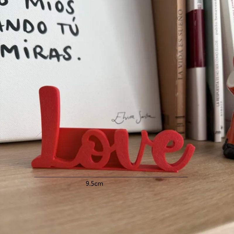 

New Hot Sale LOVE English Letters PVC Figurines Desktop Decoration Mini Party Ornament For Valentine S Day Wedding