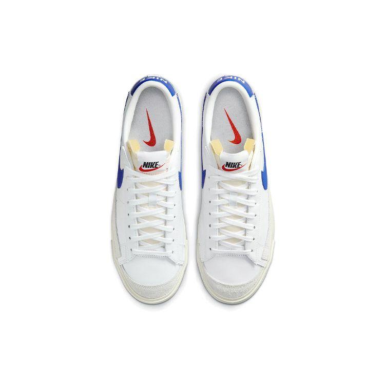 Nike Blazer Low 77 Vintage White Hyper Royal Unisex Sneakers DA6364-103