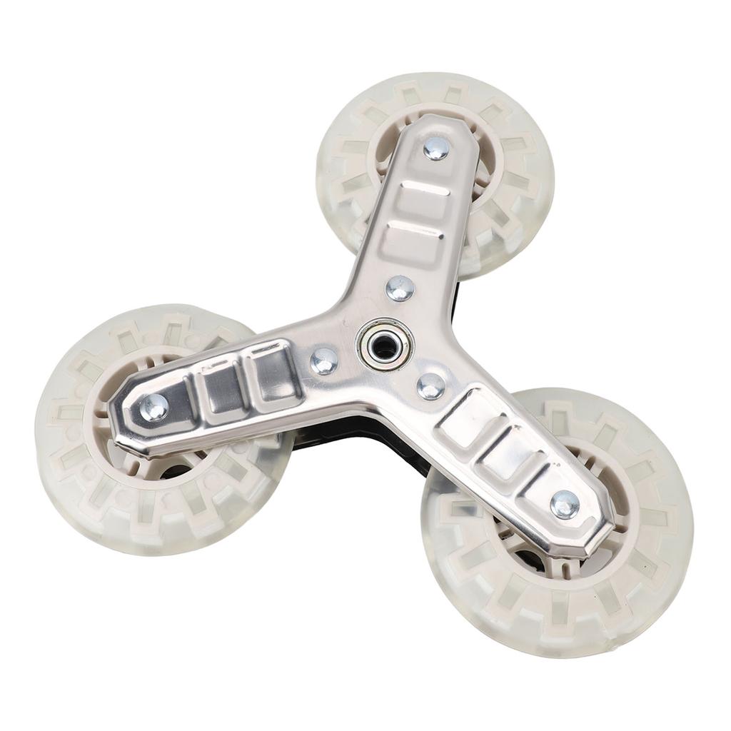 Replacement Stair Climbing Wheel Silent Rotatable Caster Wheel Trolley Climbing Wheel for Foldable