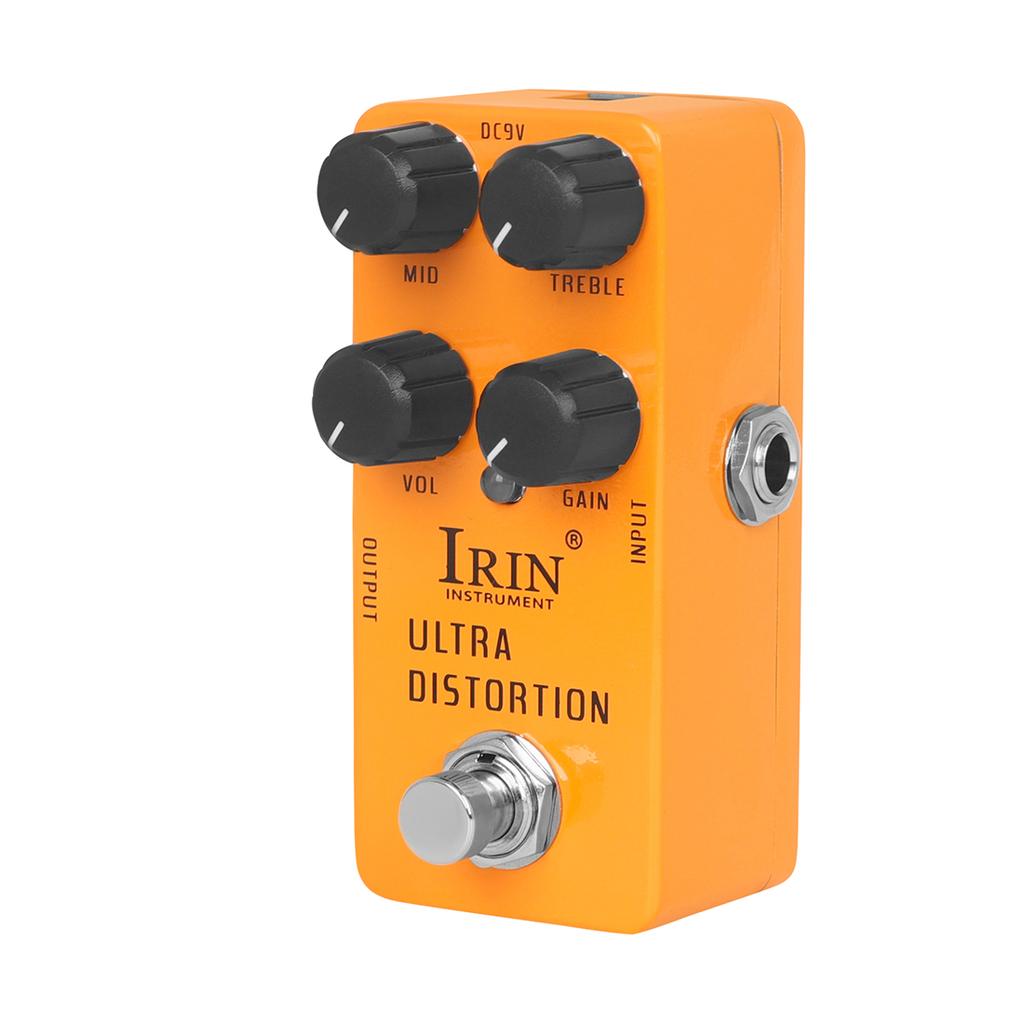 IRIN RS-17 Ultra Distortion Guitar Effect Pedal High Gain Distortion Electric Guitar Effect Pedal True Bypass Guitar Accessories