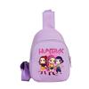 Borsello petto stampato Anime Cartoon K-Pop Demon Hunters Kawaii per Ragazzo Ragazza Borsa a spalla Studente Borsa a tracolla portatile Borsa petto di Natale Regalo per bambino