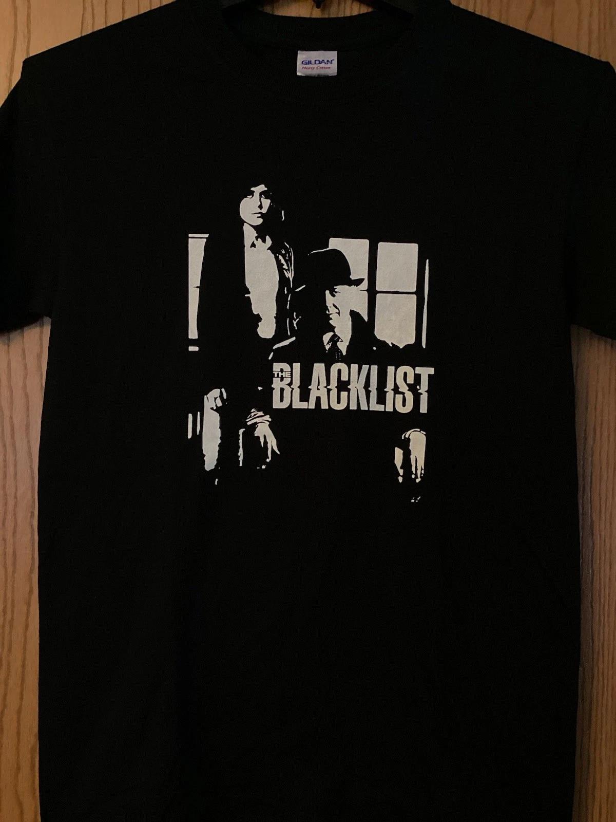 The Blacklist - American Crime Thriller Television Series - Black Shirt - S L
