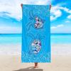 1pc Ultra fine fiber large animal printed beach towel, quick drying soft and absorbent outdoor swimming towel