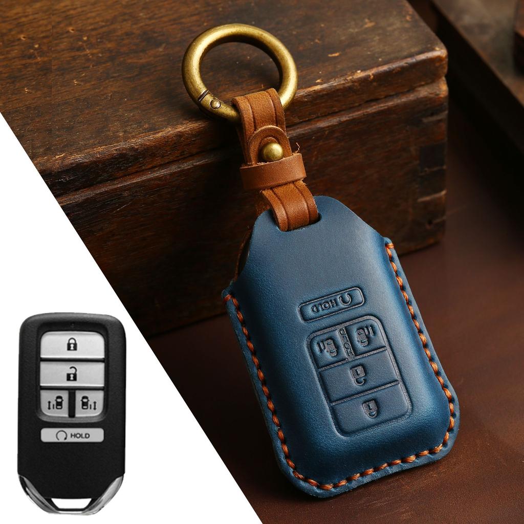 Suitable for Honda key case CRV Lingpai XRV 10th generation Civic Accord Crown Fit leather car key case