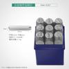 Number Letter Stamp Alloy Steel Stamp With Storage Box Punch Set Hardened Metal Leather Craft Embossing Handmade Carving Tool RE