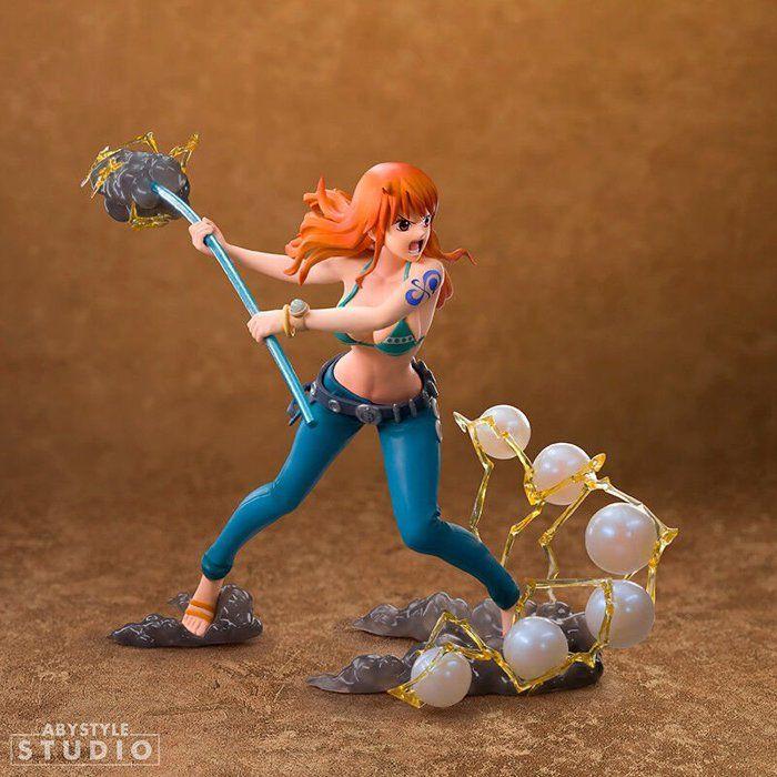 Figura Sfc - One Piece - Nami en Modo Combate