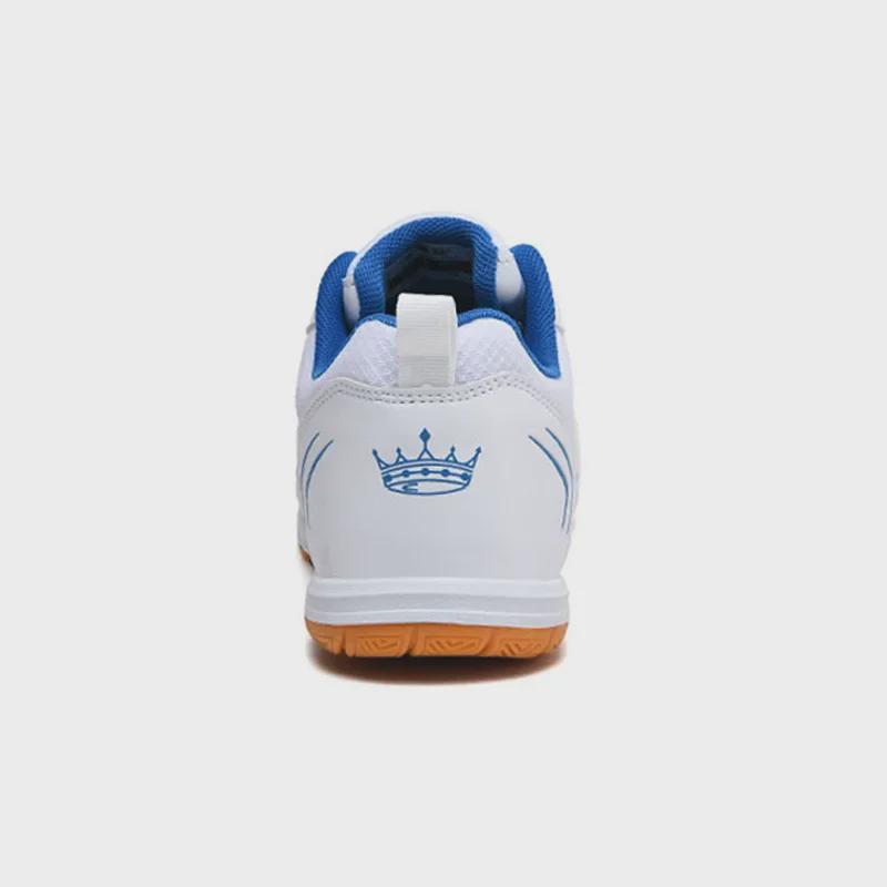 Unisex Indoor Soccer Shoes with Flat Cowhide Sole – Perfect for Wooden or Cement Floors, Ideal for Youth and Student Training.