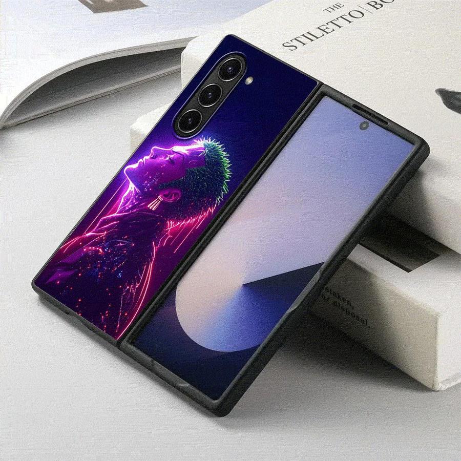 Custodia per Telefono Posteriore One Piece Cool Zoro per Samsung Galaxy Z Fold 7 6 5 4 3 ZFold7 ZFold6 ZFold3 ZFold4 ZFold5