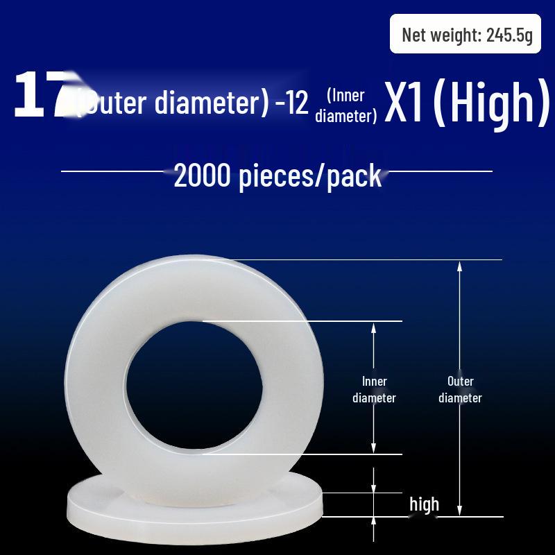 Nylon Insulating Flat Gasket Screw Washers