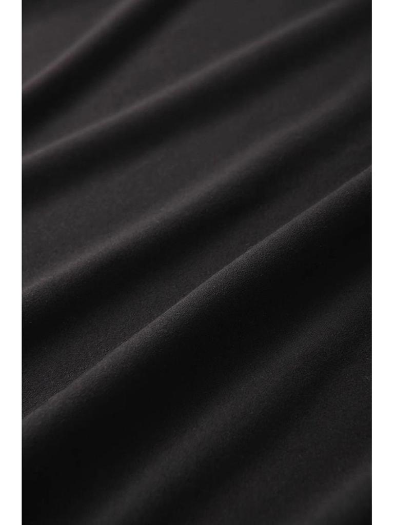 Women's Fashionable Woolen A-line Long Skirt - Autumn/Winter 2026, Elegant Velvet, Beautiful Temperament Umbrella Design.