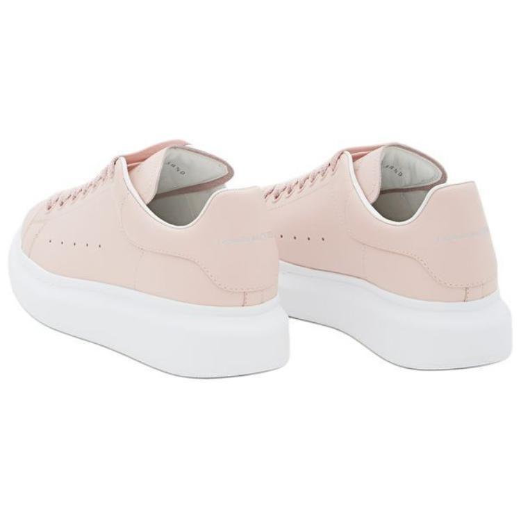 Alexander Mcqueen Oversized Larry Leather Sneakers 'Pink White' Women's 718139WHGP56856