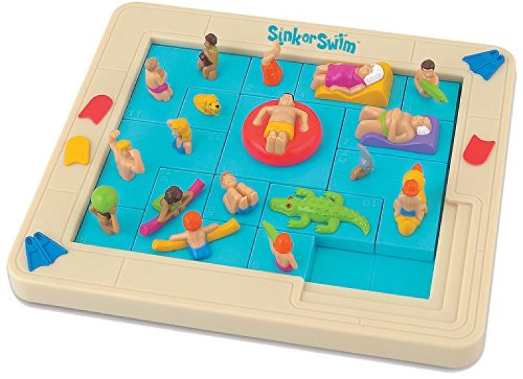 BorneLund Popular Playthings Escape Swimming Pool Puzzle Around 8 years old PPT70301