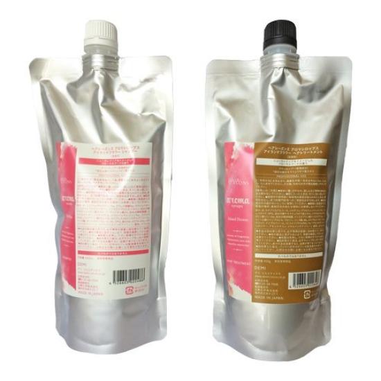 

Demi Hair Seasons Aroma Syrup Island Flower Shampoo 450ml & Treatment 450g Refill Set [if450]