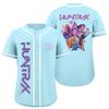 Children's Casual Cartoon Print Short-sleeved Baseball Jerseys Children's Sportswear Top