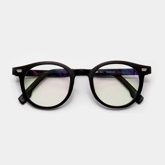 AQUA C1 BLACK Blue Light Blocking Glasses