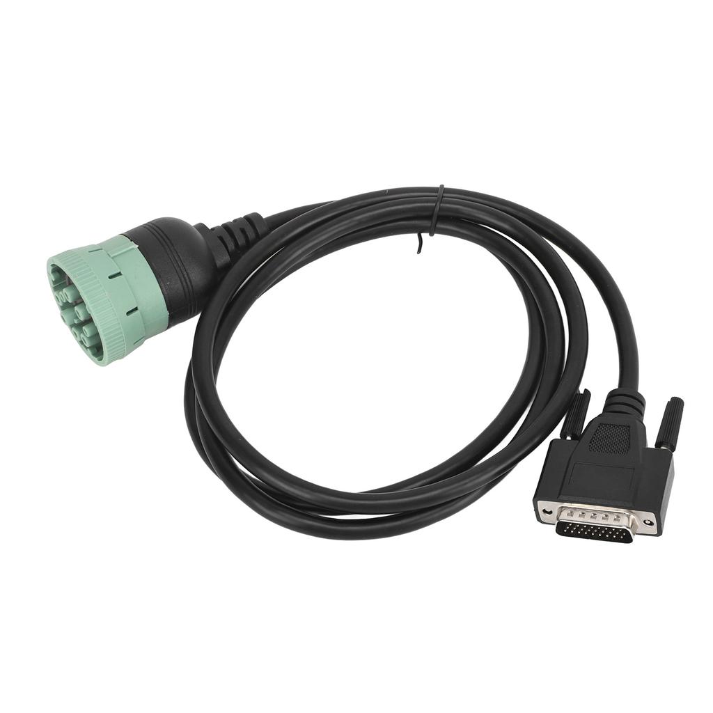 26 Pin Male to 9 Pin Female Deutsch Diagnostic Cable, 121891 Replacement Connector Adapter for Class 7-8 Vehicles in Cab with 9 Pin Deutsch Connector