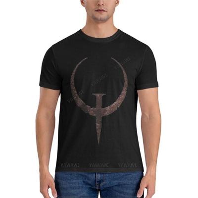 Quake 1 Logo Essential T-Shirt Vintage T Shirt Sports Fan T-shirts Oversized T Shirt Brand T-shirt Summer Top Tees