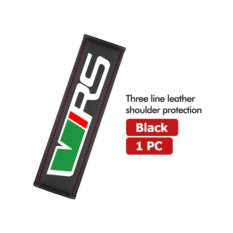 AAAJF1 1/2PCS Car Seat Belt Safety Belt Shoulder Cover Auto Accessories For Skoda Octavia Superb RAPID FABIA KAMIQ KAROQ KODIAQ YETI