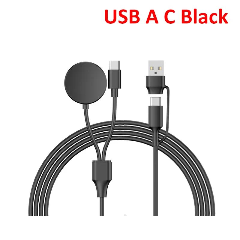 USB C nabíječka pro Samsung Galaxy Watch 2 v 1 Typ C USB A Kabel 3,94 Vhodné pro Galaxy Watch6/5/4 Watch 5 Pro Galaxy S23 Ultra