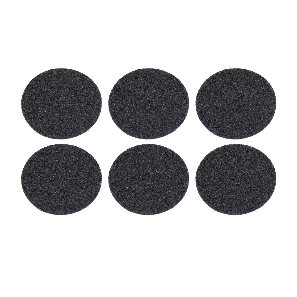 60pcs 44mm Diameter Foot Grinder Disposable Sandpaper Discs Sandpaper Pad Replacement for Electric Foot File